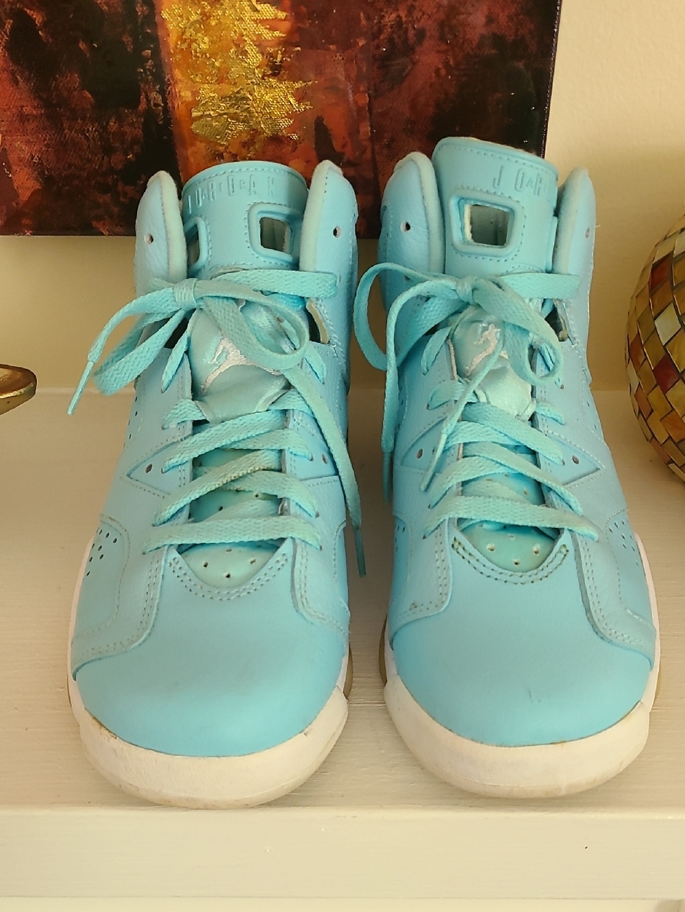Air Jordan 6 Retro GG High Top Still Blue